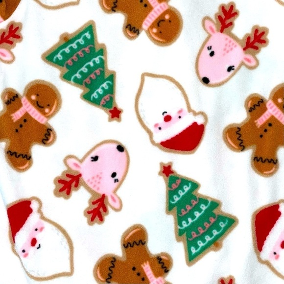 Nwot Carter’s Just One You Size 3T One Piece Christmas Footie Pajama - Picture 3 of 3